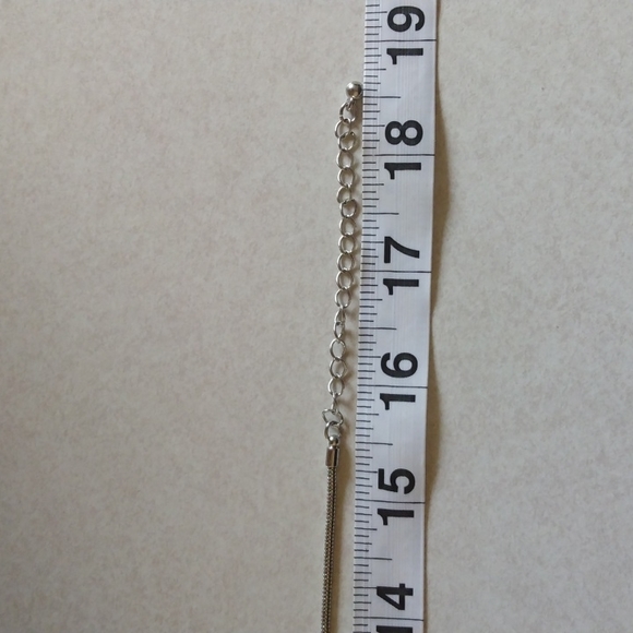 Lia Sophia Necklace with Silver and Black Slide - Picture 4 of 6